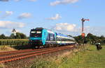 245 203-5 mit dem RE 11022 (Hamburg Altona-Westerland(Sylt)) bei Rissum Lindholm 2.9.20