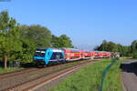 245 205-0 mit dem RE 11024 (Hamburg Altona-Westerland(Sylt)) bei Weddingstedt 30.5.21