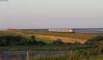 223 054-8 mit der NOB81726 (Hamburg Altona-Westerland(Sylt)) bei Morsum 29.5.14