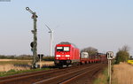 245 021-1 mit dem AS 1409 (Westerland(Sylt)-Niebüll) bei Klanxbüll 8.5.16