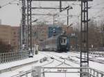 Blick vom Berliner Hbf. auf die Gleise der Stadtbahn Richtung Berlin Zoologischer Garten. 31.12.2009