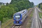 Nachschuss auf 632 003 und 632 010 auf den Weg nach Berlin Lichtenberg.

Birkenstein 16.07.2020