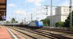 185 520-4 von CFL-Cargo kommt mit einem langen Kesselzug aus Tschechien und fährt durch den Dresdener-Hbf in Richtung Dresden-Friedrichstadt-(Gbf).
Aufegenommen vom Dresdener-Hbf. 
Bei Sommerwetter am Nachmittag vom 16.7.2015.