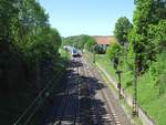 Ein weiterer Ausflug führte mich am 31.05. 2021 nach Olxheim, wo ich den nach Hannover fahrenden Metronom aus Göttingen erwischte.