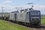 Km 75,1 Lok 118 + 123 der RBH im Doppelpack 22.06.12 14:40 Uhr