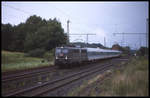 DB 140857 ist hier am 22.08.1998 um 16.26 Uhr in Velpe mit dem RB 4172 nach Rheine unterwegs.