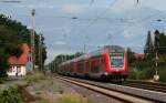 RE 4413 (Bremen Hbf-Hannover Hbf) mit Schublok 146 103-7 in Langwedel 17.8.10