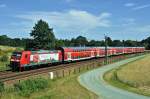 DB Regio 146 127  MARIENHAFE  mit RE 4420 Hannover Hbf - Bremerhaven-Lehe (Langwedel, 30.06.15).