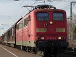 Railpool 151 099 mit Güterzug in Salzbergen, 16.03.2023