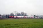 265 023 mit Kalkzug bei Dellwig. 18.02.2017
