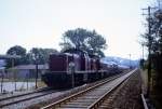 290 105 und 374 im Werksgleis der RWK in Lendringsen (Sonderverkehr nach Bremen)