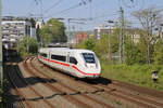 DB 412 201 (Tz 9201) verlässt Wuppertal Hbf am 02.05.2022 in Richtung Berlin.