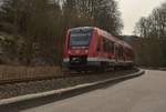 In Ründeroth ist der 620 548 als RB25 nach Meinerzhagen vor meine Linse geraten. 
11.3.2017