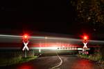 Am Abend kam der Fußball Sonderzug RC 11592 Rheydt Hbf - Köln Hbf durch Gubberath gefahren.