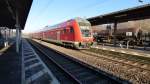 # Königswinter 1  Der Steuerwagen der neusten Generation am Ende eines RB 27 (Koblenz - Mönchengladbach) beim Halt in Königswinter in Fahrtrichtung Köln und weiter nach Köln.