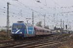 Seit Oktober 2023 gehört 101 133 dem Unternehmen Traincharter. Am 4.3.2024 zog 101 133 den vorletzten TUI SKi Express der Wintersaison 2023/2024 durch Grevenbroich nach Venlo.

Grevenbroich 04.03.2024


