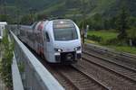 Als RE2 nach Frankfurt Hbf ist der 429 112 mir bei Trechtingshausen vor's Objektiv geraten.