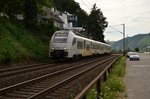 Eine MRB 32 nach Mainz Hbf ist mir hier in Form des 460 513-5 vor meine Linse am Sonntag den 7.10.2016