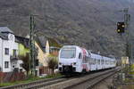 SÜWEX 429 118 in Boppard-Hirzenach, 25.11.16.