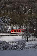 Detailausschnitt aus dem Bild ID 1195160 mit einem 620, der am 28.02.2020 bei Urft Richtung Köln fährt.