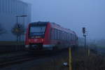 Noch ein Nachschuß, hier auf den 620 022 der hier in Euskirchen Zuckerfabrik als S23  unterwegs nach Bonn Hbf ist.3.12.2016