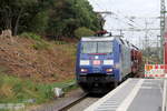 152 136-8 DB Albatros  kommt als Umleiter mit einem Audi-VW-Zug aus Osnabrück nach Kortenberg-Goederen(B) und kommt aus