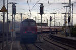 Ein Nachschuss von der V160 002  Lollo schiebt einen Sonderzug von Aachen-Hbf nach Aachen-Rohte-Erde.