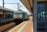 Die Cobra 2830 kommt als Lokzug aus Aachen-West nach Duisburg-Wedau und kommt aus Richtung Aachen-Hbf-Aachen-Rothe-Erde-Eilendorf,Stolberg-Hbf-Rheinland,