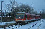 DB Cargo 628 504 // Bahnhof Bergheim (Erft) // 19. Januar 2013
