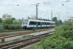 VIASR 622 263 als RB 39 nach Neuss Hbf verlässt hier gerade Grevenbroich in Richtung Kappelen/Wevelinghoven am Donnerstag den 15.9.2022