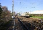 Ein Nachschuss vom Eurostar aus England nach Wildenrath. 
Augenommen in Kohlscheid. 
Bei schönem Frühlingswetter am Abend vom 15.4.2015.