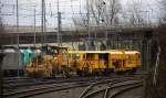 Ein Nachschuss auf eine Stopfmaschine und fuhr aus Aachen-West in Richtung Aachen-Schanz,Aachen-Hbf.