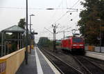 Ein Nachschuss von der 146 271 DB und kamm als Lokzug aus Aachen-Hbf nach Düsseldorf-Hbf und kamm aus Richtung Aachen und fuhr durch Kohlscheid in Richtung Herzogenrath.