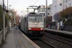 186 494-1 von Lineas/Railpool kommt mit einem Kesselzug aus Antwerpen-Noord(B) nach Köln-Eifeltor(D) fährt durch Aachen-Schanz in Richtung