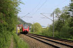 Am 17.05.2020 ist 442 270 als RE 4985 unterwegs nach Nürnberg Hbf und hat gerade Jena Göschwitz verlassen.