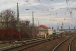 Das Bw der Erfurter Bahn am 11.11.2015 in Erfurt Ost.