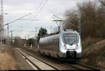 Nachschuss auf 9442 102 (Bombardier Talent 2) von Abellio Rail Mitteldeutschland als RE 74711 (RE9) von Kassel-Wilhelmshöhe Halle(Saale)Hbf Gl.