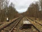 Stillgelegte Bahnstrecken Glauchau- Großbothen-Wurzen (Muldentalbahn) und der Rückgebauten Strecke Küchwald- Wechselburg (Chemnitztalbahn)Fotostandpunkt Wirtschaftsübergang-