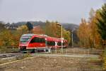 Lahntalbahn Herbst am 03.11.2015, hier in Stockhausen.