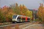 Lahntalbahn Herbst am 03.11.2015, hier in Stockhausen.