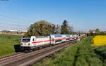 147 562 mit dem IC 2223 (Dortmund Hbf – Friedberg(Hess)) bei Kirch Göns 3.5.23
