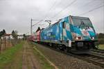 DB Regio 146 246-4 Bahnland Bayern am 10.02.18 in Hanau West als RE55 nach Bamberg