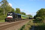 MRCE/Dispolok ES 64 U2-097 (182 597) mit dem Flixtrain in Hanau West am 12.05.19