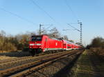 DB Regio 146 241-5 mit RE nach Frankfurt Stadion am 14.02.17 in Hanau West