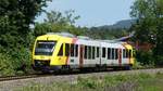 Eine RB12 Königstein (Ts) - Frankfurt Hbf kurt hinter Schneidhain. Aufgenommen am 21.5.2018 12:37