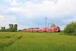 DB Regio Bombardier Twindexx 446 Doppeltraktion am 18.05.19 bei Darmstadt 