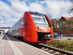 622 530-3 als RB 13334 (Fürth (Odenwald) - Weinheim (Bergstraße)), am 26.3.2016 in Fürth (Odenwald).