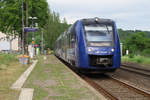 Im Plan ist der RE von Mainz nach Saarbrücken durch das Nahetal unterwegs.