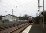 Ein Nachschuss vom RE11 aus Koblenz-Hbf nach Luxembourg-Hbf kommt durch Hetzerath aus Richtung Koblenz und fährt in Richtung Trier.