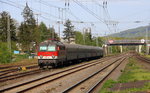 1142 704 der Centralbahn steht in Wittlich-Hbf mit einem Sonderzug.